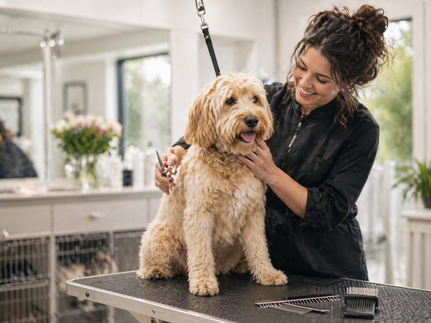 Dog grooming salon in Ireland